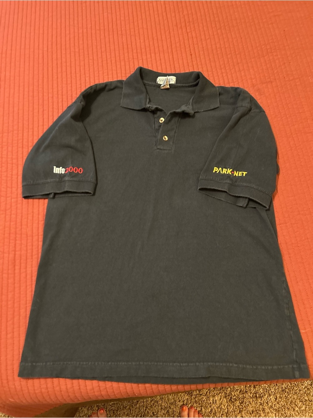Vintage Ash City Cotton Polo